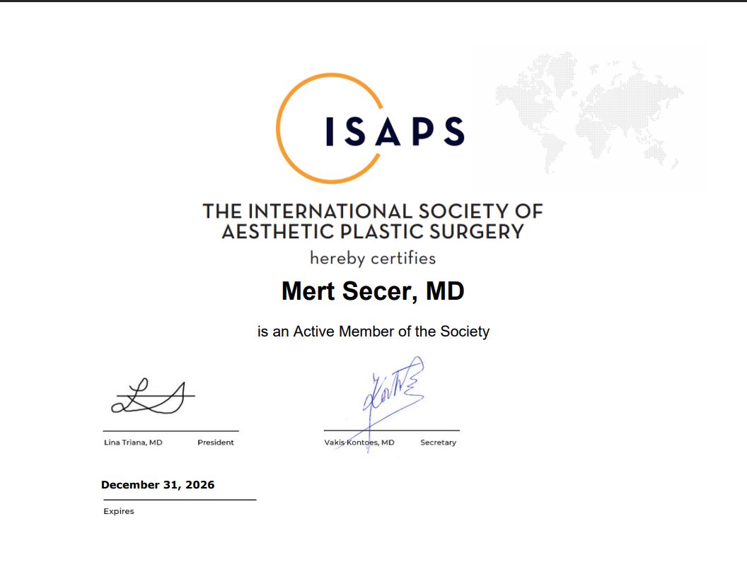 Specialization Certificate of Dr. Mert